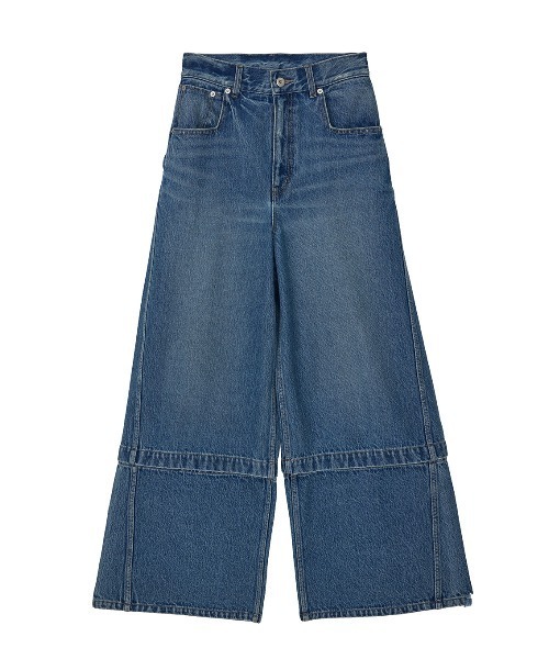 Ameri(アメリ)の「2WAY DETACHABLE DENIM PANTS(デニムパンツ・レディース・ブルー/チェリーピンク/ブラック・24inch/25inch/26inch)」の17枚目の写真