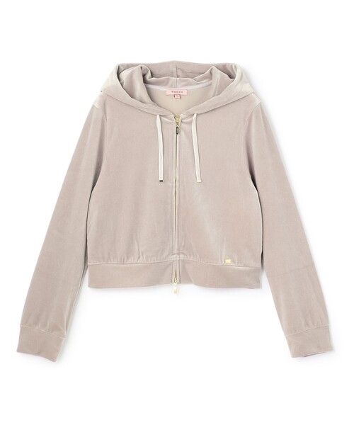TOCCA(トッカ)の「VELVET LATTE ベロアフーディー(パーカー・レディース・ブラック系/ブラウン系/グレー系・F)」の19枚目の写真