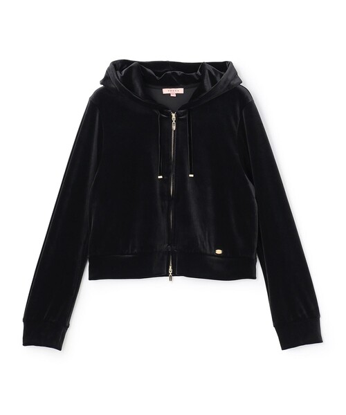 TOCCA(トッカ)の「VELVET LATTE ベロアフーディー(パーカー・レディース・ブラック系/ブラウン系/グレー系・F)」の20枚目の写真