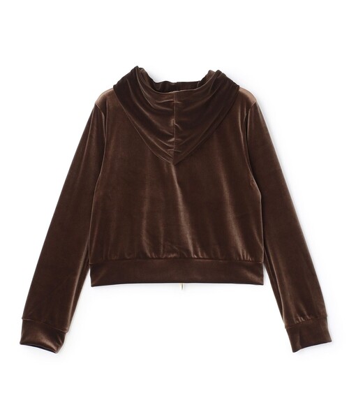 TOCCA(トッカ)の「VELVET LATTE ベロアフーディー(パーカー・レディース・ブラック系/ブラウン系/グレー系・F)」の22枚目の写真