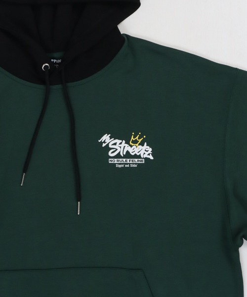 Ha-Li-C STORE(ハリックストア)の「ウサギ ラクガキロゴパーカー(パーカー・メンズ・ホワイト/ダークグリーン/ブラック・MEDIUM/LARGE/X-LARGE)」の11枚目の写真