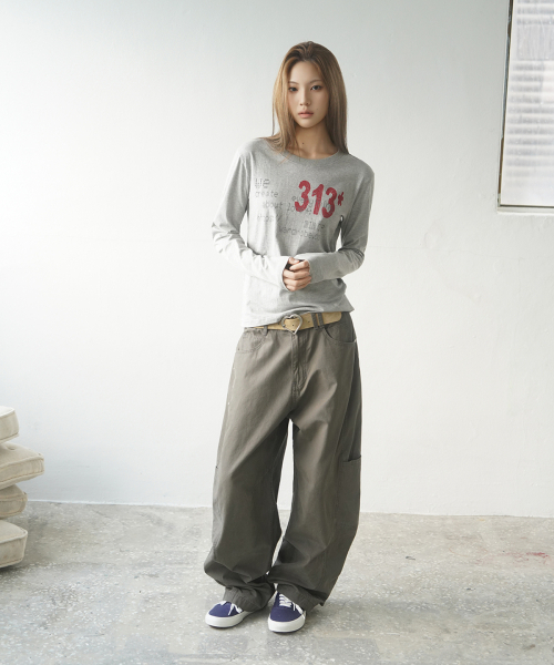 MIM the wardrobe(ミームザワードローブ)の「サイドポケットカーゴパンツ_ブラウン(その他パンツ・レディース・その他・X-SMALL/SMALL/MEDIUM/LARGE)」の4枚目の写真