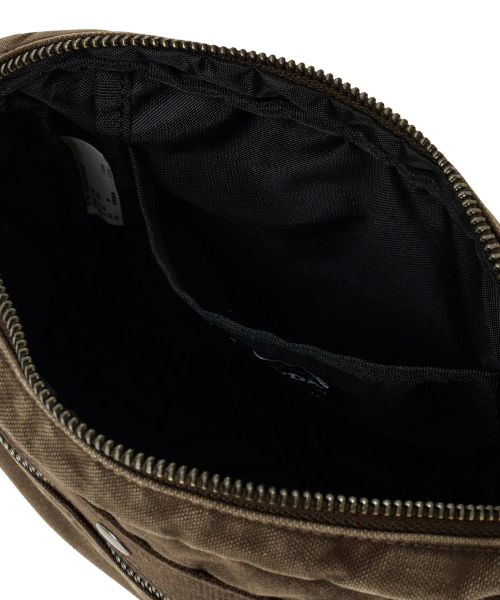 PHYPS MOTORCYCLE（フィップスモーターサイクル）の「Washed Field Mini Cross Bag Brown（メッセンジャーバッグ・レディース・その他・FREE）」の5枚目の写真