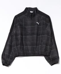 PUMA ウェア プーマウェア W T7 RELAXED TARTAN WOVEN JKT WOVEN JACKETS 639021 01BK