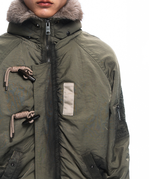 RSSC（アールエスエスシー）の「OVERDYED N-2B BOMBER JACKET - KHAKI（ブルゾン・レディース・その他・1/2）」の7枚目の写真