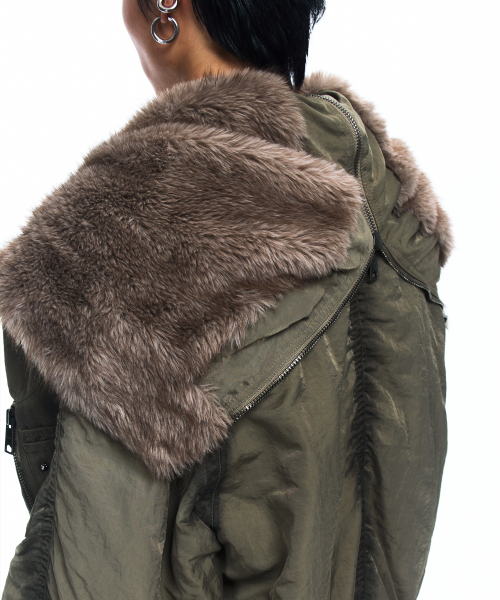 RSSC（アールエスエスシー）の「OVERDYED N-2B BOMBER JACKET - KHAKI（ブルゾン・レディース・その他・1/2）」の10枚目の写真