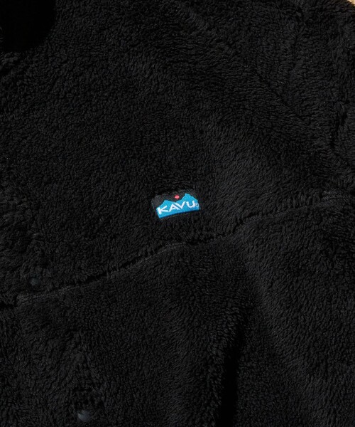KAVU(カブー)の「KAVU/カブー 限定展開 KAVU×FREAK'S STORE / カブ― 別注 シャギー フリース ブルゾン(ブルゾン・メンズ・グレイッシュベージュ/ブラウン/ネイビー/ブラック・SMALL/MEDIUM/LARGE)」の9枚目の写真