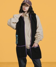 Columbia（コロンビア）の「Columbia/コロンビア パラボリズム クリーク フリースマフラーブランドロゴ レトロ 小物 防寒アイテム 2026年秋冬 秋服 冬服（マフラー）」
