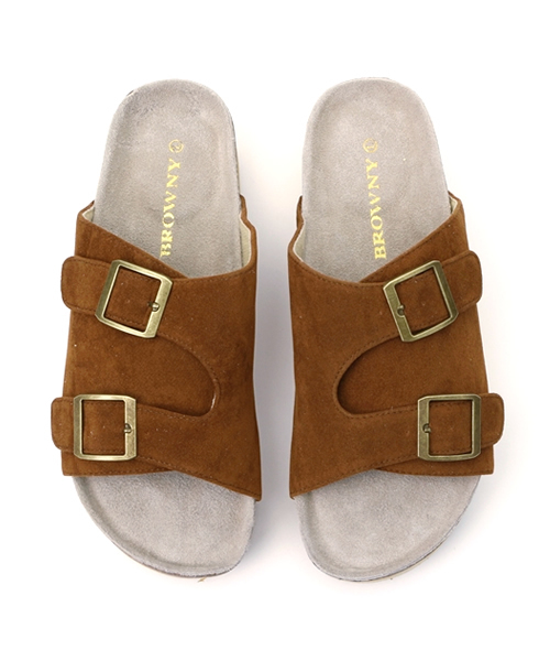 WEGO（ウィゴー）の「WEGO/ベルトデザインサンダル（サンダル・レディース・ワイン/キャメル/ベージュ/ブラック/インディゴブルー・MEDIUM/LARGE）」の14枚目の写真