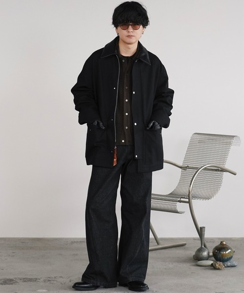 WYM LIDNM（ウィム バイ リドム）の「DOUBLE ZIP HIGH SOLE BOOTS（ブーツ・メンズ・ブラック・L/XL/M/S/XS）」の4枚目の写真