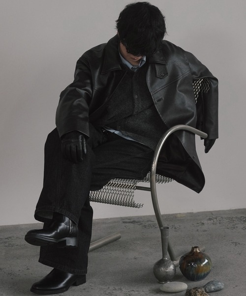 WYM LIDNM（ウィム バイ リドム）の「DOUBLE ZIP HIGH SOLE BOOTS（ブーツ・メンズ・ブラック・L/XL/M/S/XS）」の9枚目の写真