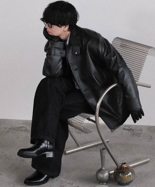 WYM LIDNM（ウィム バイ リドム）の「DOUBLE ZIP HIGH SOLE BOOTS（ブーツ・メンズ・ブラック・L/XL/M/S/XS）」の16枚目の写真