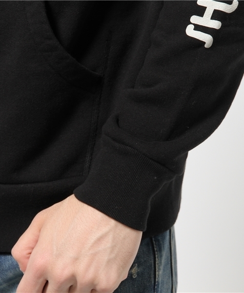 HYSTERIC GLAMOUR（ヒステリックグラマー）の「KISS/SHOUT IT OUT LOUD pt PK（パーカー・メンズ・トップグレー/ブラック/ホワイト・MEDIUM/LARGE/SMALL）」の10枚目の写真