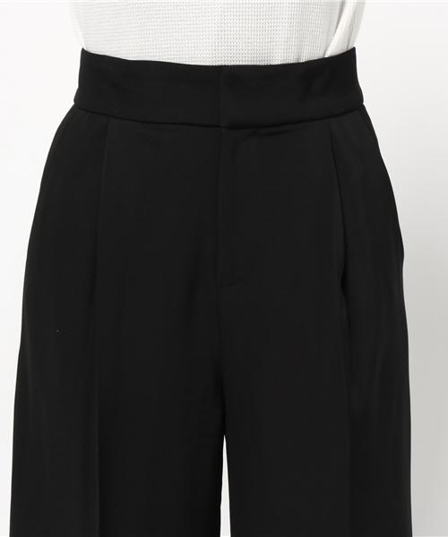 31 Sons de mode（トランテアン　ソン　ドゥ　モード）の「ワイドパンツ（その他パンツ・レディース・ブラック/オフホワイト/ベージュ/ネイビー・38/36）」の8枚目の写真