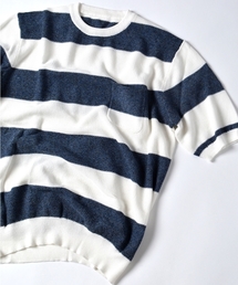 SC: SHIPS(シップス) 12ゲージ ピケ ニットTシャツ2■