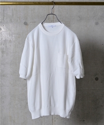 SHIPS | SC: SHIPS(シップス) 12ゲージ ピケ ニットTシャツ2■(Tシャツ/カットソー)