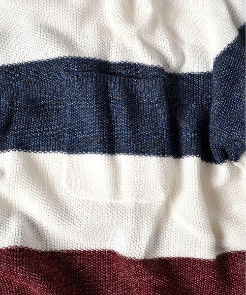 SHIPS(シップス)の「SC: SHIPS(シップス) 12ゲージ ピケ ニットTシャツ2■(Tシャツ/カットソー・メンズ・グレー/ネイビー/ホワイト/ブルー系その他/ダークネイビー・LARGE/MEDIUM/SMALL)」の20枚目の写真