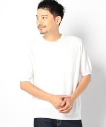 SHIPS | SC:12GG PIQUE KNIT-T S/S(Tシャツ/カットソー)