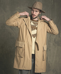 Iroquois | 【Iroquois】ハードカノコトレンチ(トレンチコート)