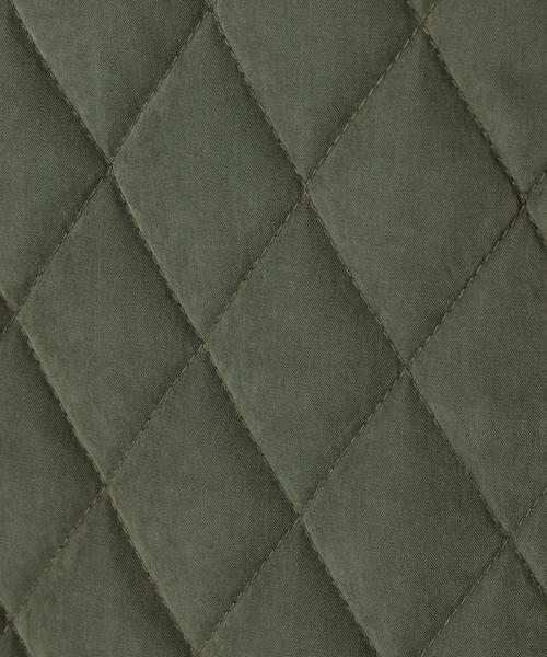 green label relaxing（グリーンレーベルリラクシング）の「ナカワタ ダイヤキルト ベスト◆（ベスト・キッズ・オリーブ・115/135/105/125/95）」の6枚目の写真