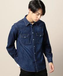 BEAUTY&YOUTH UNITED ARROWS | BY 8オンス デニム ウエスタンシャツ◆(シャツ/ブラウス)