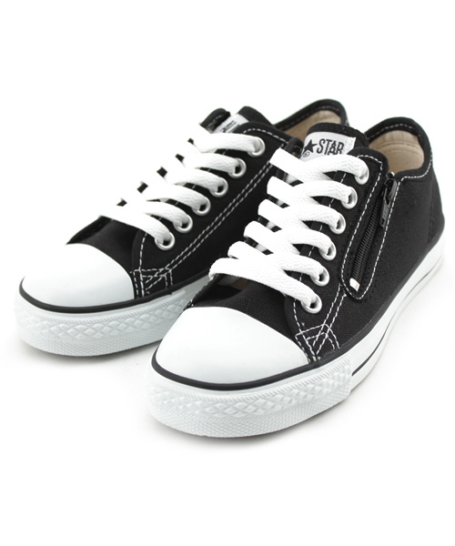 SHIPS KIDS（シップスキッズ）の「CONVERSE:CHILD ALL STAR ZOX（スニーカー・キッズ・オフホワイト/ブラック・19/20/21/18/15 /16/17）」の2枚目の写真