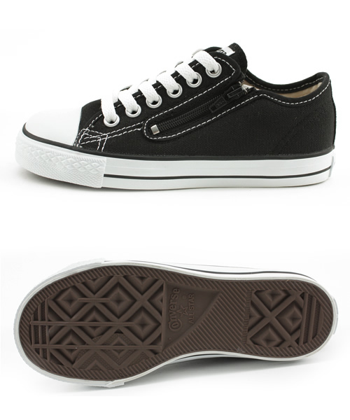 SHIPS KIDS（シップスキッズ）の「CONVERSE:CHILD ALL STAR ZOX（スニーカー・キッズ・オフホワイト/ブラック・19/20/21/18/15 /16/17）」の3枚目の写真