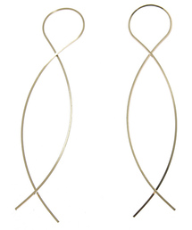 ROSE BUD | (BY BOE)E59 FIGURE 8 WIRE EARRING [結婚式＆パーティー](ピアス（両耳用）)