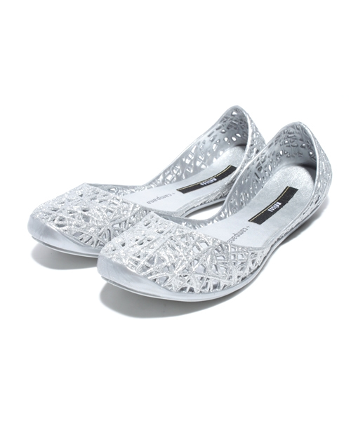 melissa（メリッサ）の「melissa CAMPANA ZIGZAGシューズ（その他シューズ・レディース・ゴールド/シルバー/ブラック・37/35/36/38）」の3枚目の写真