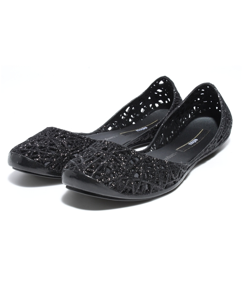 melissa（メリッサ）の「melissa CAMPANA ZIGZAGシューズ（その他シューズ・レディース・ゴールド/シルバー/ブラック・37/35/36/38）」の2枚目の写真