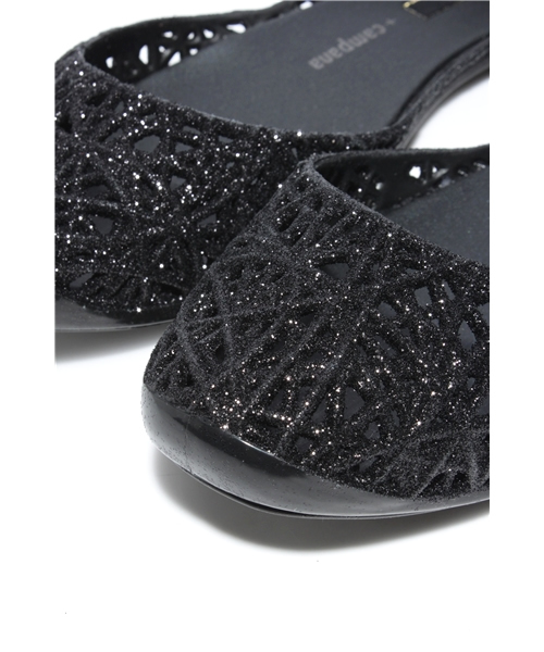 melissa（メリッサ）の「melissa CAMPANA ZIGZAGシューズ（その他シューズ・レディース・ゴールド/シルバー/ブラック・37/35/36/38）」の8枚目の写真