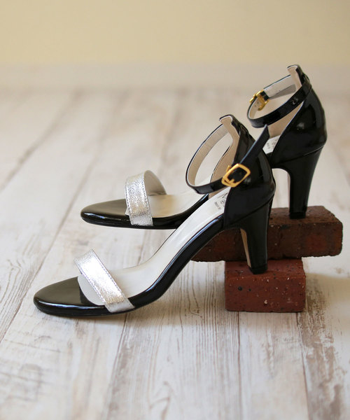 menue（メヌエ）の「7cmヒール アンクルストラップサンダル（サンダル・レディース・ブラック系その他2/その他/レッド系その他2/ブラック系その他/レッド/ダークグリーン/グレー/その他1/ベージュ/ダークブルー/パイソン/モカ/イエロー/グレー系その他/ピンクベージュ/ベージュ系その他/シルバー/ブラック/グレイッシュベージュ/ブラウン系その他/マジェンタ/ホワイト/シルバー系その他/ラベンダー・L/M/S/LL/3L/SS）」の20枚目の写真