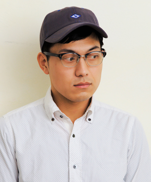 14+(イチヨンプラス)の「14+オリジナル限定刺繍ステッチキャンバスキャップ(キャップ)」|グレー