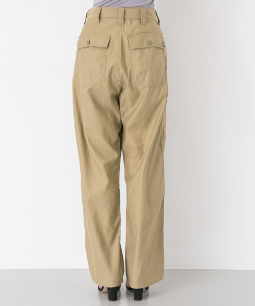GUNG HO（ガンホー）の「GUNG HO 別注ハイウエストベイカーパンツ（その他パンツ・レディース・ベージュ/カーキ・36/38）」の8枚目の写真
