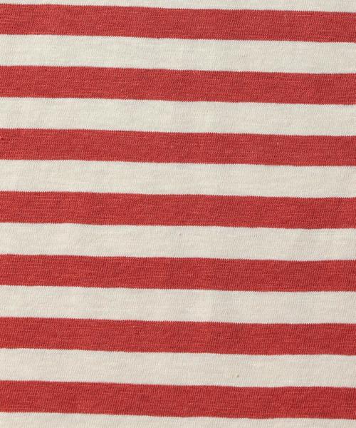 MHL.(エムエイチエル)の「<MHL.> 17 BORDER T/Tシャツ ◆(Tシャツ/カットソー・メンズ・ブラック/ワインレッド・LARGE/MEDIUM)」の7枚目の写真