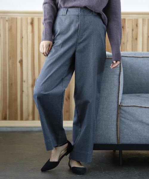 coen（コーエン）の「【『LEE』11月号掲載】Dickies別注ワイドパンツ（その他パンツ・レディース・グレー/ベージュ/ネイビー・MEDIUM/SMALL/LARGE）」の9枚目の写真