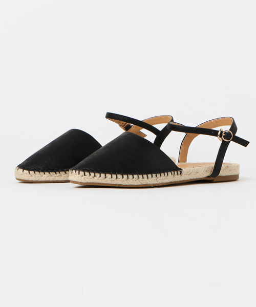 ROPE' PICNIC（ロペピクニック）の「アンクルストラップジュートフラット（サンダル・レディース・ブラック/ゴールド/レッド/シルバー・38/36/37）」の12枚目の写真