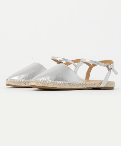 ROPE' PICNIC（ロペピクニック）の「アンクルストラップジュートフラット（サンダル・レディース・ブラック/ゴールド/レッド/シルバー・38/36/37）」の14枚目の写真