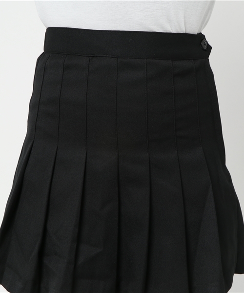 WEGO（ウィゴー）の「WEGO/プリーツミニスカート（スカート・レディース・ブラック/ダークグリーン/ワイン・SMALL/MEDIUM）」の8枚目の写真