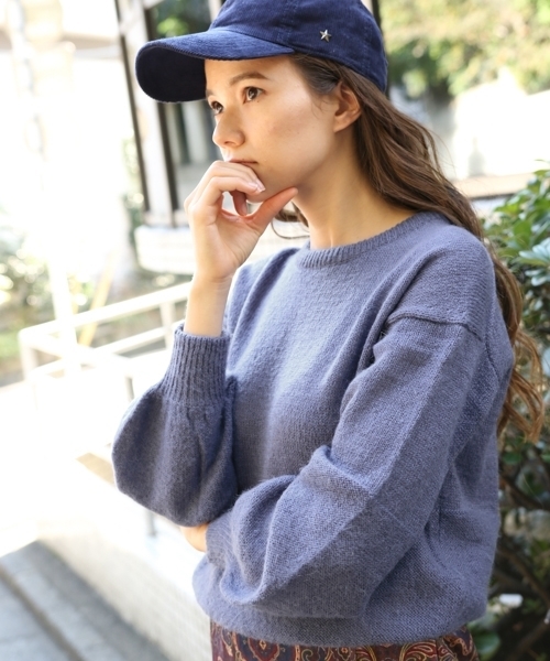 niko and（ニコアンド）の「モヘア袖ボリュームプルオーバー【niko