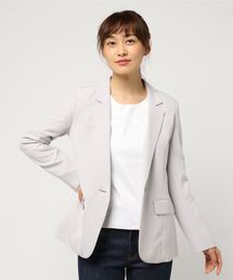 二重織テーラードジャケット