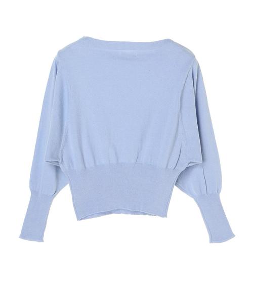 AMERICAN HOLIC(アメリカンホリック)の「・12col.ボートネックドルマンプルオーバー(ニット/セーター・レディース・ミント/ロイヤルブルー/オフホワイト/ライトグレー/ライトピンク/ブラック/レッド/ライトベージュ/レモンイエロー/ライトカーキ/サックスブルー/ネイビー・FREE)」の21枚目の写真