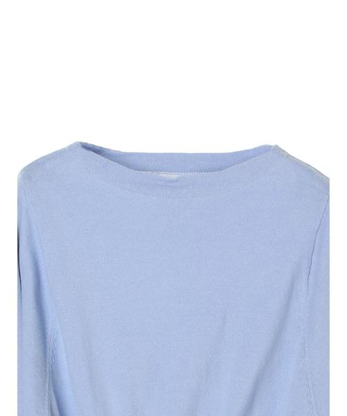 AMERICAN HOLIC(アメリカンホリック)の「・12col.ボートネックドルマンプルオーバー(ニット/セーター・レディース・ミント/ロイヤルブルー/オフホワイト/ライトグレー/ライトピンク/ブラック/レッド/ライトベージュ/レモンイエロー/ライトカーキ/サックスブルー/ネイビー・FREE)」の20枚目の写真