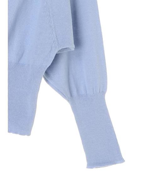 AMERICAN HOLIC(アメリカンホリック)の「・12col.ボートネックドルマンプルオーバー(ニット/セーター・レディース・ミント/ロイヤルブルー/オフホワイト/ライトグレー/ライトピンク/ブラック/レッド/ライトベージュ/レモンイエロー/ライトカーキ/サックスブルー/ネイビー・FREE)」の19枚目の写真