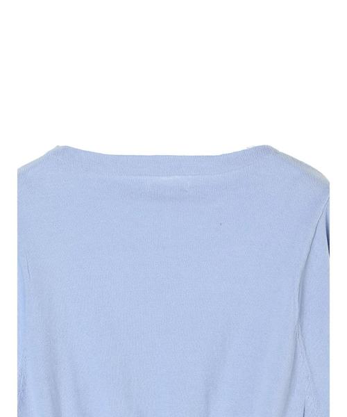 AMERICAN HOLIC(アメリカンホリック)の「・12col.ボートネックドルマンプルオーバー(ニット/セーター・レディース・ミント/ロイヤルブルー/オフホワイト/ライトグレー/ライトピンク/ブラック/レッド/ライトベージュ/レモンイエロー/ライトカーキ/サックスブルー/ネイビー・FREE)」の17枚目の写真