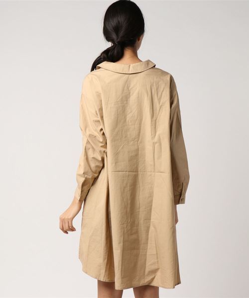 LBC（エルビーシー）の「タイプライタースキッパーワンピース          （ワンピース・レディース・ホワイト/イエロー/ベージュ・MEDIUM/LARGE）」の8枚目の写真