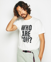 HYSTERIC GLAMOUR | WHO ARE YOU ？ プリント Tシャツ(Tシャツ/カットソー)