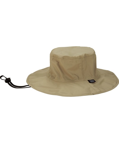 KiU（キウ）の「UV&RAINパッカブルサファリハット【1】（ハット・レディース・サンドベージュ/ネイビー/ブルー系その他/ホワイト系その他2/グリーン/ベージュ/カーキ/ブラック/ブラック系その他2/レオパード/ベージュ系その他/ブルー系その他2/ブラック系その他3/ブルー系その他3/ホワイト系その他/ブラック系その他4/ブラック×カーキ/グリーン系その他/タイガーカモ・FREE）」の8枚目の写真