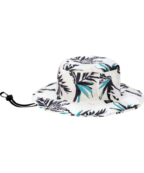 KiU（キウ）の「UV&RAINパッカブルサファリハット【1】（ハット・レディース・サンドベージュ/ネイビー/ブルー系その他/ホワイト系その他2/グリーン/ベージュ/カーキ/ブラック/ブラック系その他2/レオパード/ベージュ系その他/ブルー系その他2/ブラック系その他3/ブルー系その他3/ホワイト系その他/ブラック系その他4/ブラック×カーキ/グリーン系その他/タイガーカモ・FREE）」の2枚目の写真