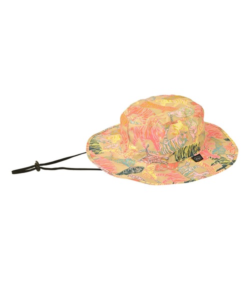 KiU（キウ）の「UV&RAINパッカブルサファリハット【1】（ハット・レディース・サンドベージュ/ネイビー/ブルー系その他/ホワイト系その他2/グリーン/ベージュ/カーキ/ブラック/ブラック系その他2/レオパード/ベージュ系その他/ブルー系その他2/ブラック系その他3/ブルー系その他3/ホワイト系その他/ブラック系その他4/ブラック×カーキ/グリーン系その他/タイガーカモ・FREE）」の18枚目の写真